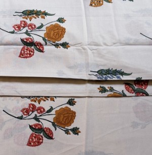 Rajasthani Floral Super King Bedsheet
